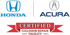honda and acura are certified collision repair facilities .