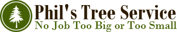 Logo, Phil's Tree Service - Landscaping Services