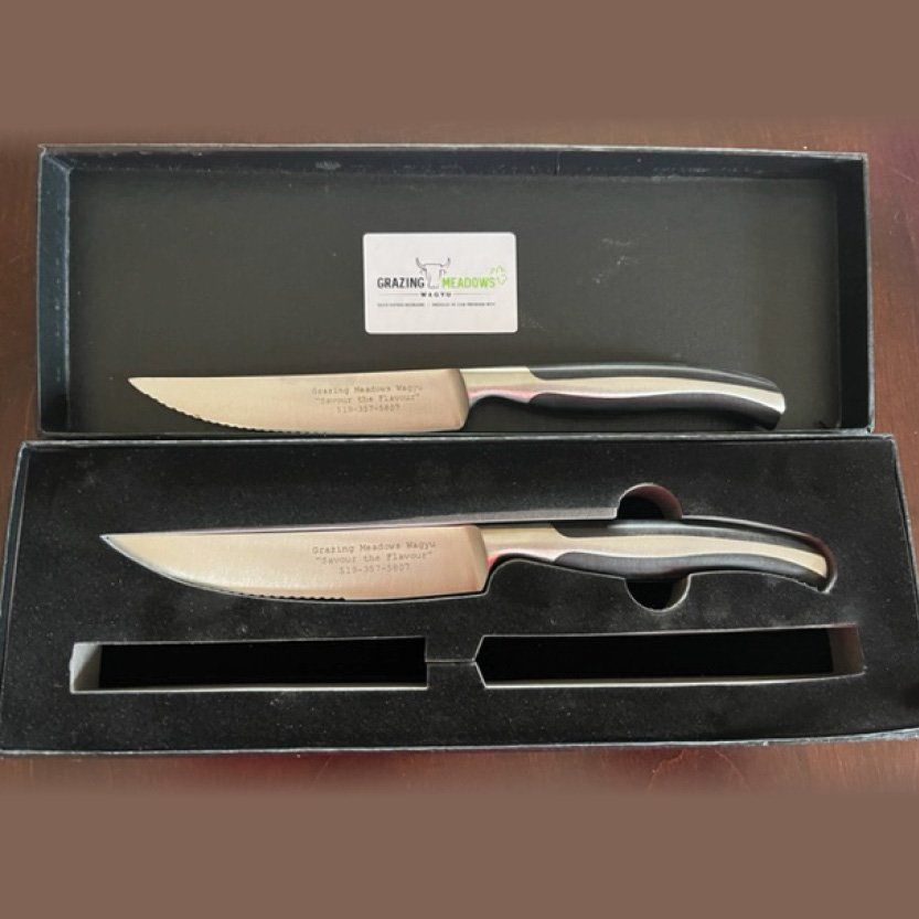 GMW Branded Steak Knives
