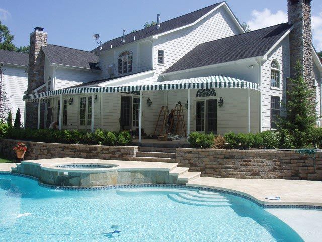 House with Tent Covers - Patio Awnings in Newfoundland, NJ
