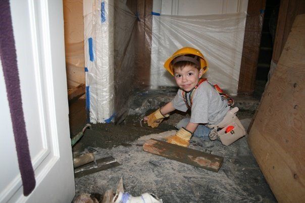 Kid Doing the Masonry Works — Billings, MT — Reynolds Window And Door