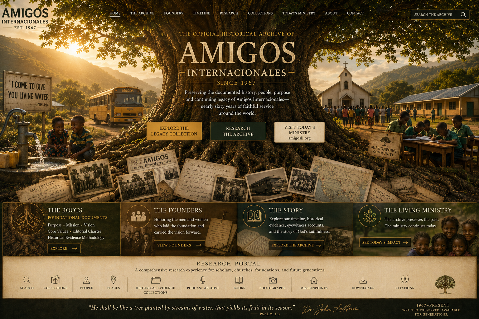 Amigos Internacionales — Since 1967. The Official Historical Archive.
