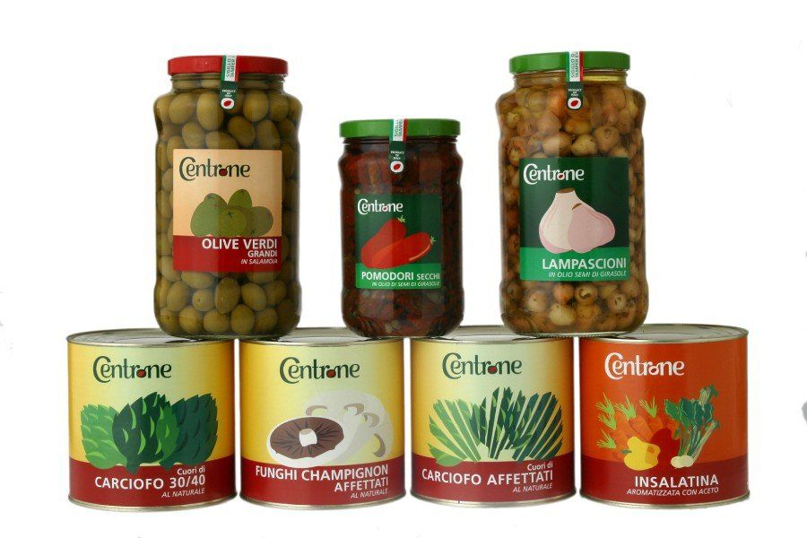 vegetables in jars