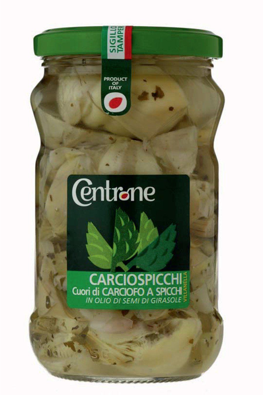 Carciospicchi cuori di carciofo a spicchi vianella in olio di semi di girasole 314-720