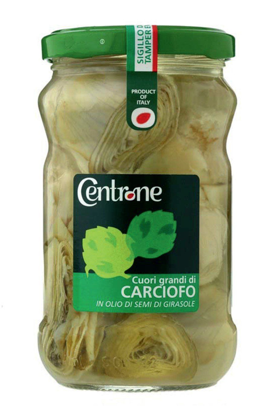 Cuori grandi di carciofo in olio di semi di girasole 314-580-720