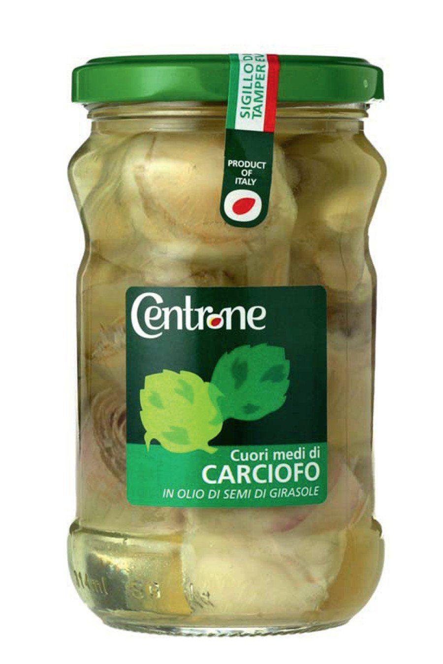 Cuori medi di carciofo in olio di semi di girasole 314-720