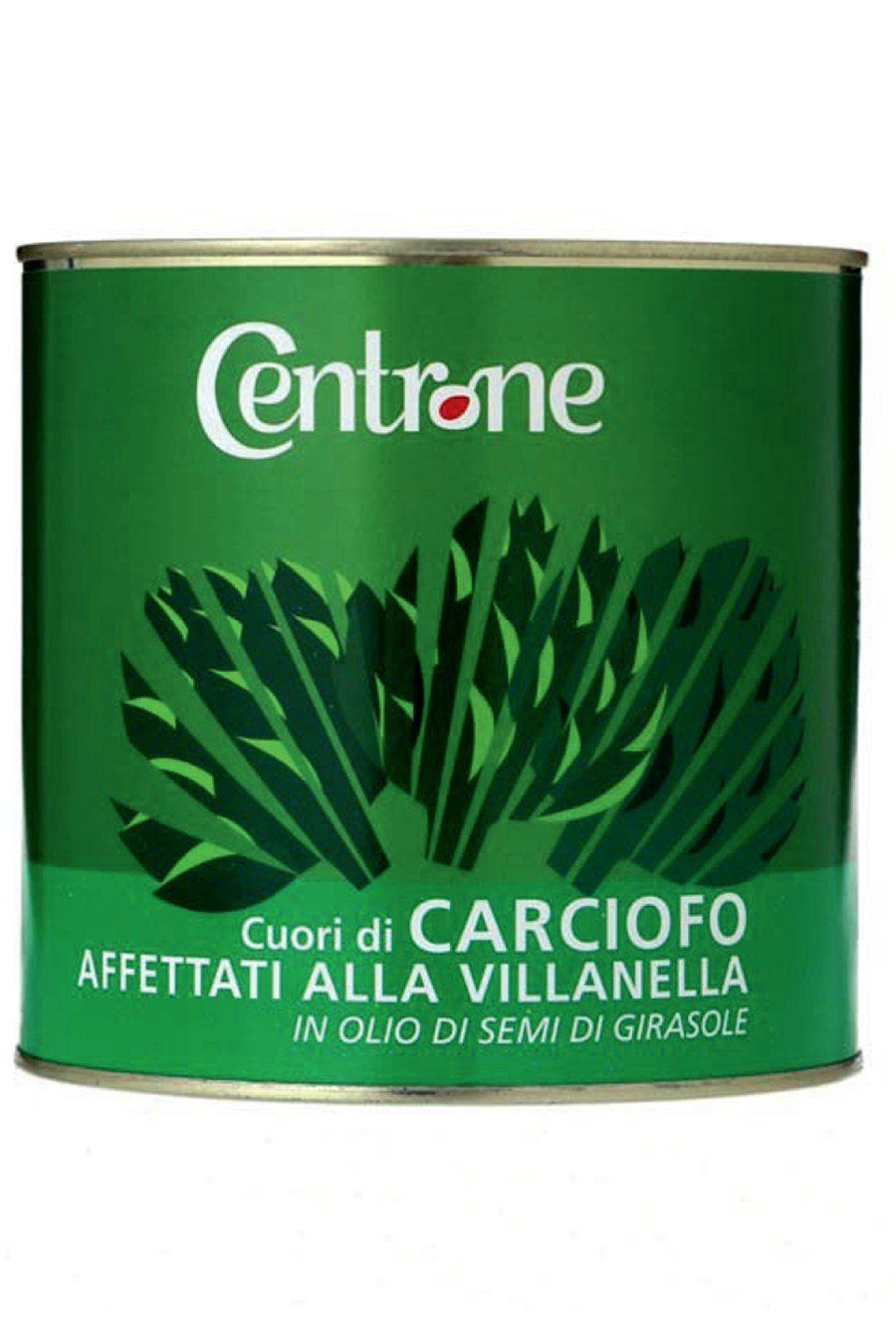 Cuori di carciofo affettati alla villanella in olio di semi di girasole