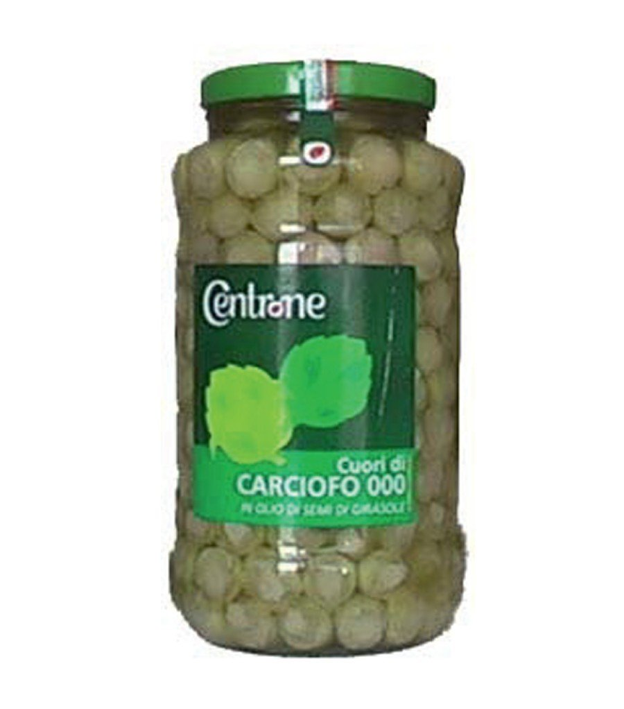 Cuori di carciofo 1 confezionati in olio di semi di girasole