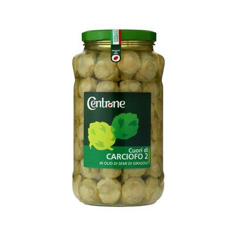 Cuori di carciofo 2 confezionati in olio di semi di girasole
