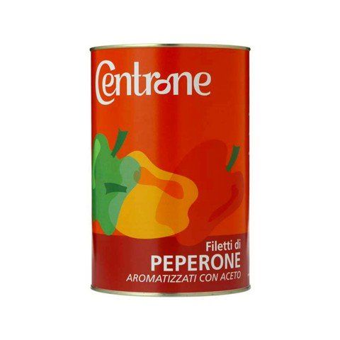 Filetti di peperone aromatizzati con aceto