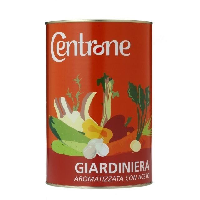 Giardiniera aromatizzata con aceto