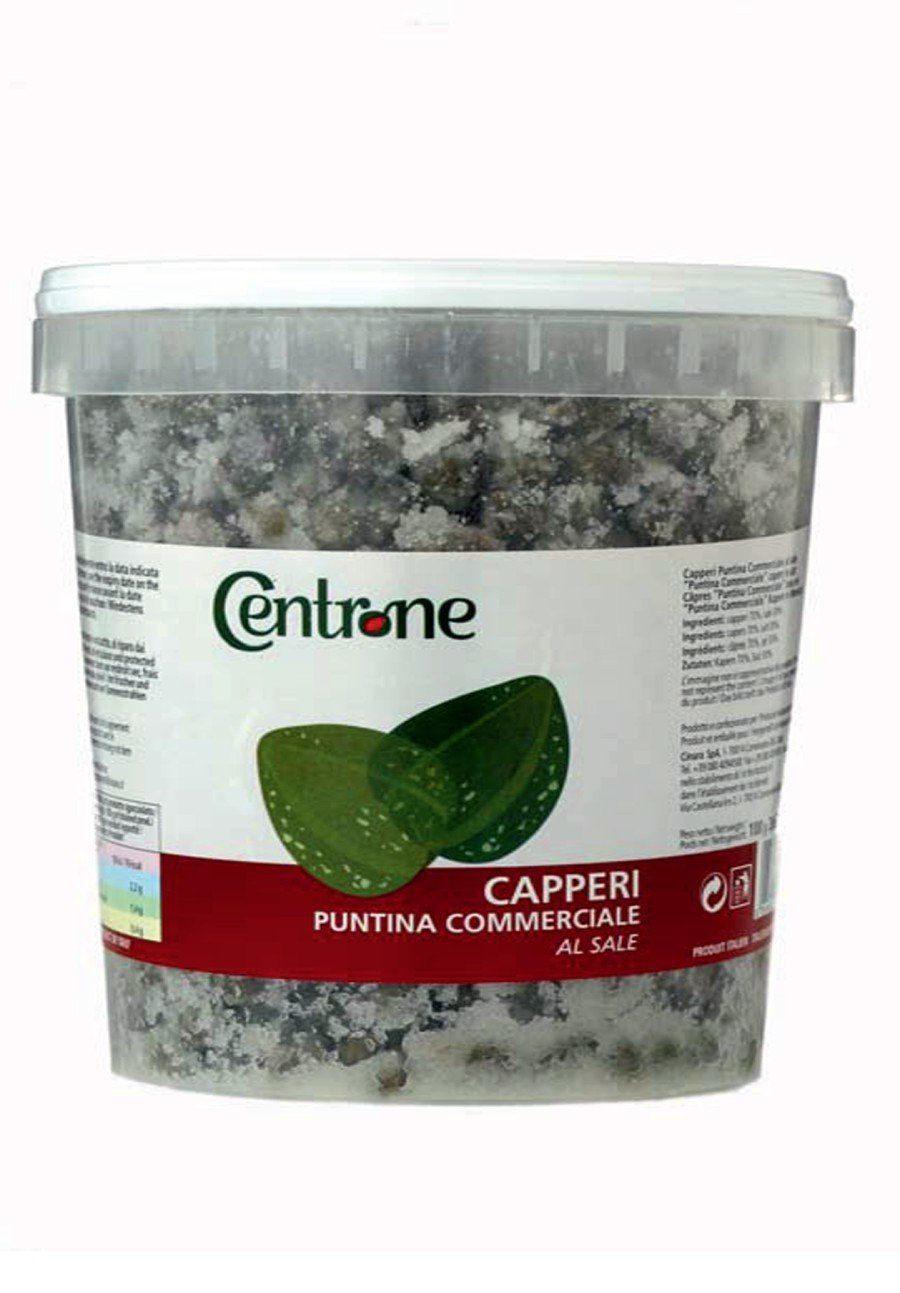 Capperi puntina commerciale al sale 1 kg e 5 kg