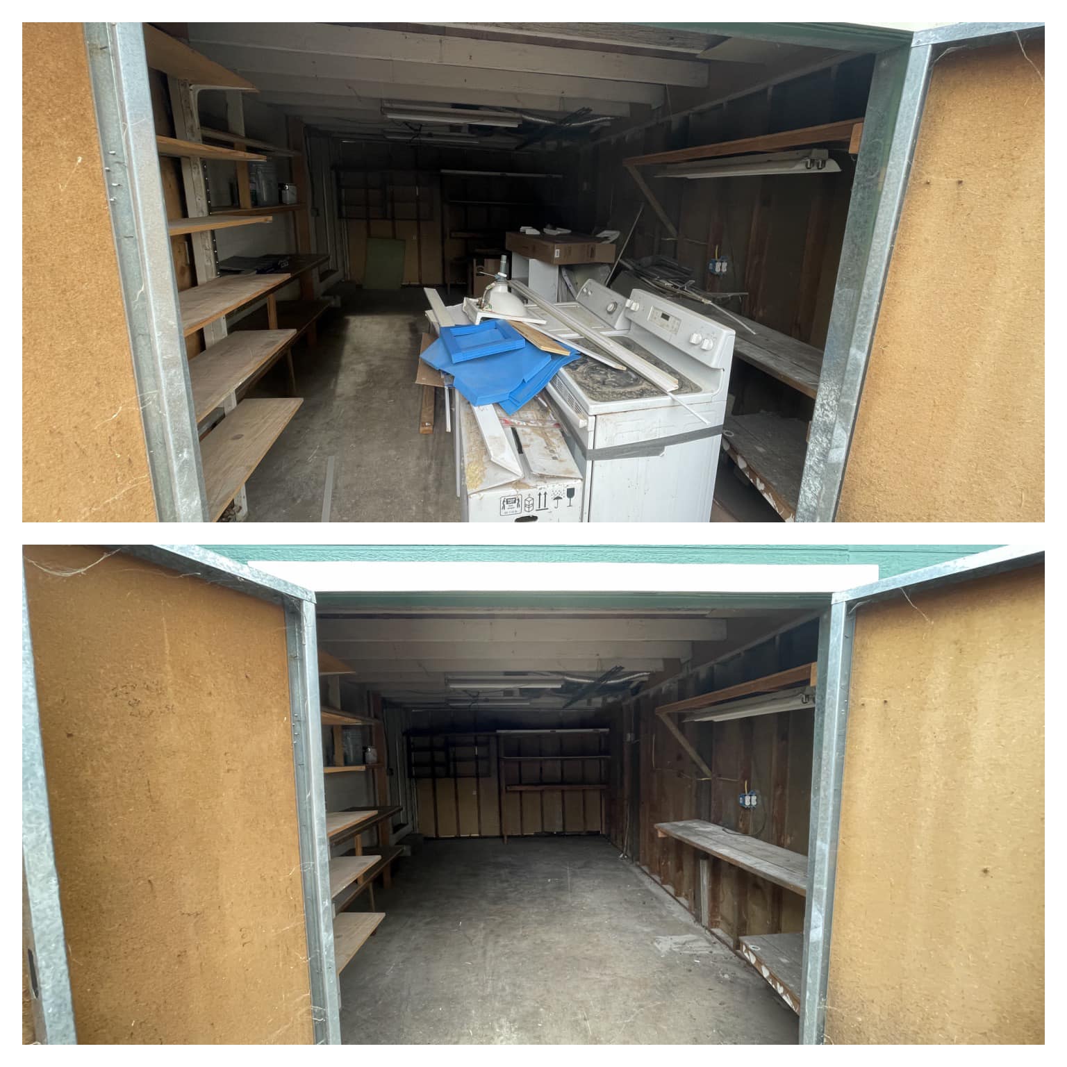 Before and After Junk Removal in Butte County