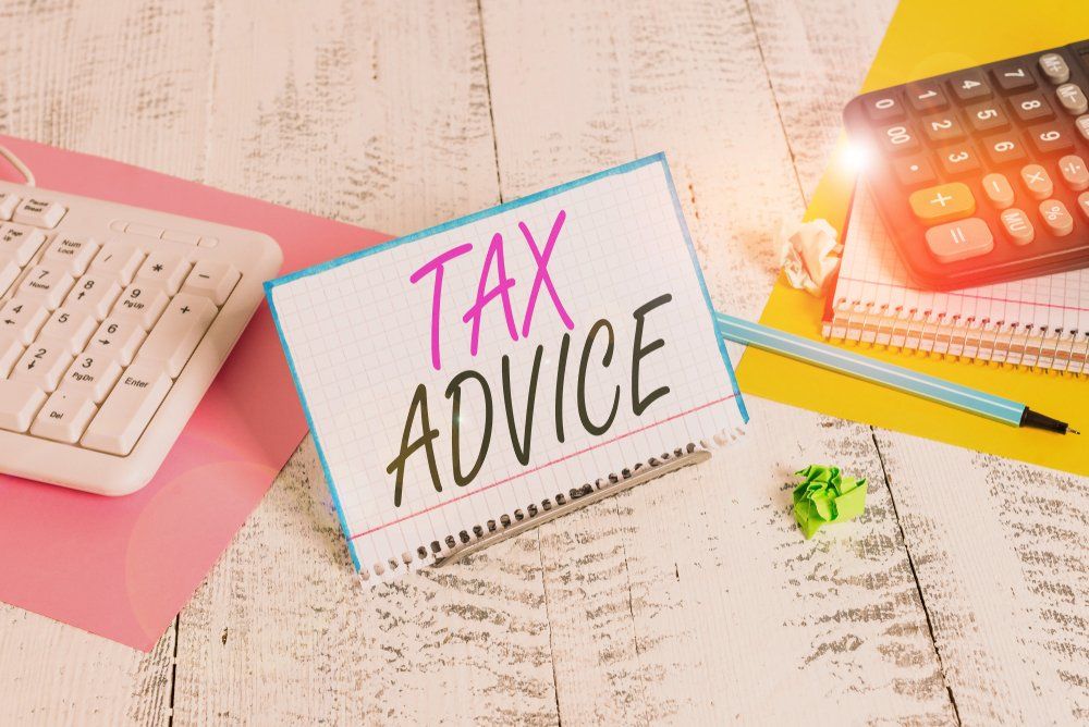 Tax Advice Sign — Accountants & Bookkeepers in Southern Highlands