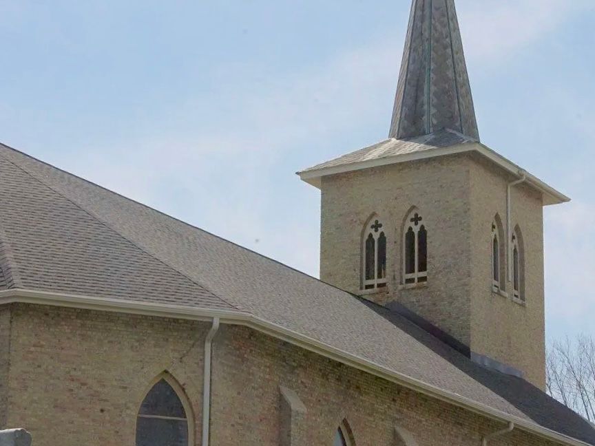 Asbestos Church Roof Replacement — Weyauwega, WI — Waupaca WI - Iola WI - Badgerland Restoration & Remodeling Inc.