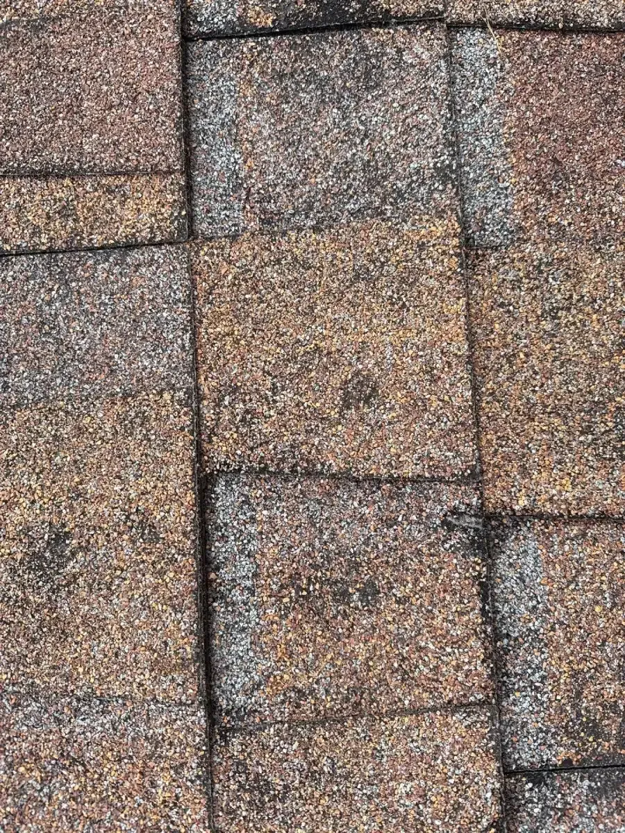 Residential Shingled Roof Replacement Hail Damage GAF Timberline Hickory Roofing Contractor Roofer in Waupaca Wisconsin