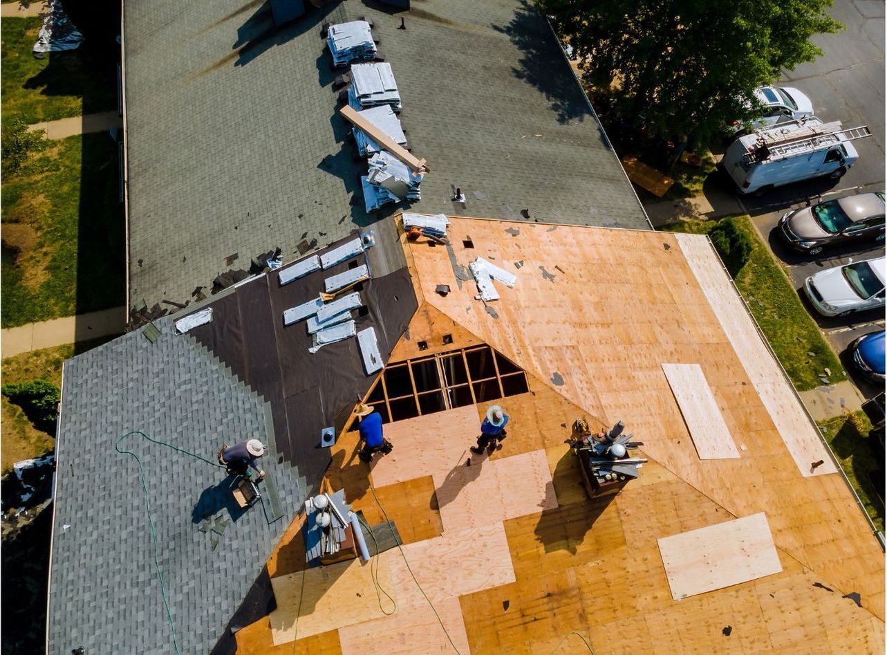 Shingled Roof Replacement by Badgerland Restoration and Remodeling