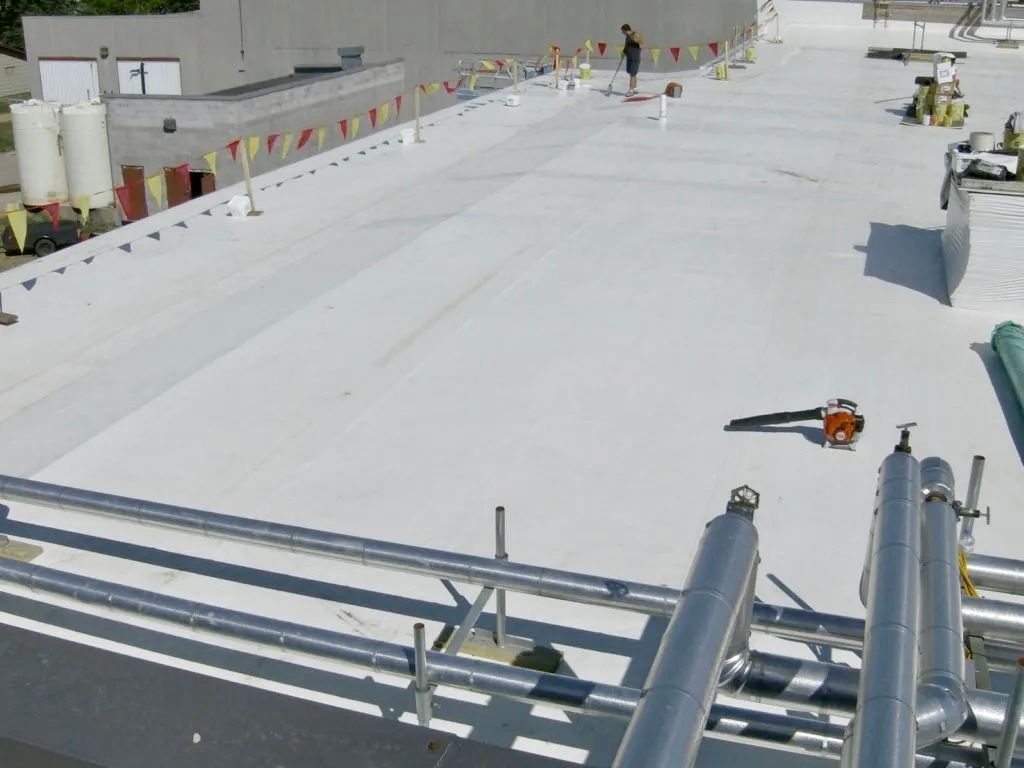 Commercial TPO Roofing Contractor - Roof Repair - Stevens Point WI — Weyauwega, WI — Badgerland Restoration & Remodeling Inc.