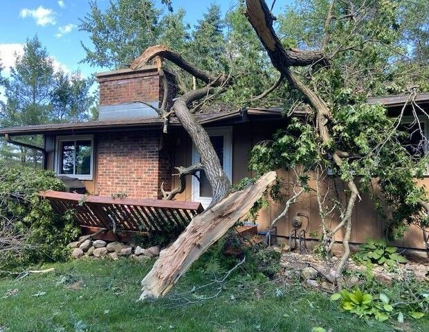 Storm Damage — Weyauwega, WI — Badgerland Restoration & Remodeling Inc.