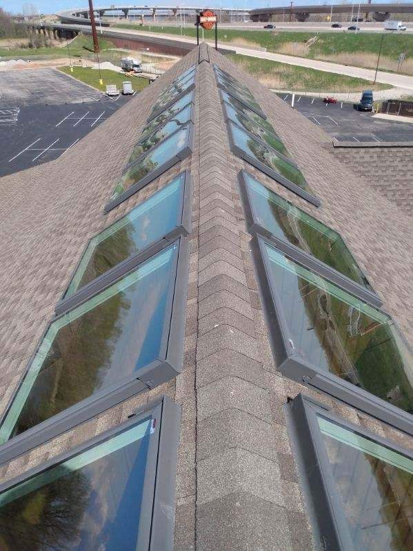 Vandervest Harley Davidson Green Bay Wisconsin Commercial Roof replacement by Contractor Badgerland Restoration & Remodeling