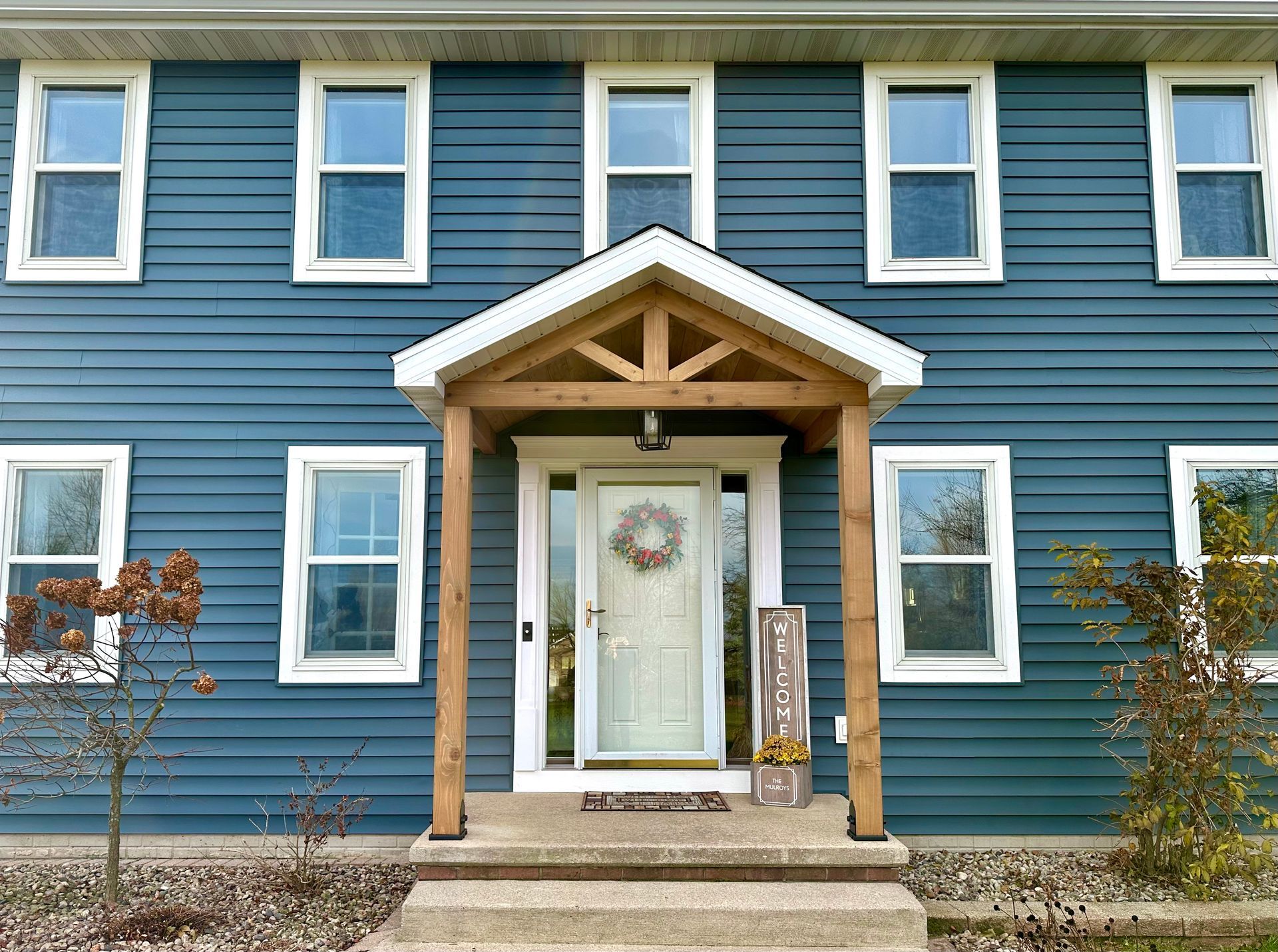 Norandex D-4 Siding Deep Water Siding Replaced by Badgerland Restoration & Remodeling