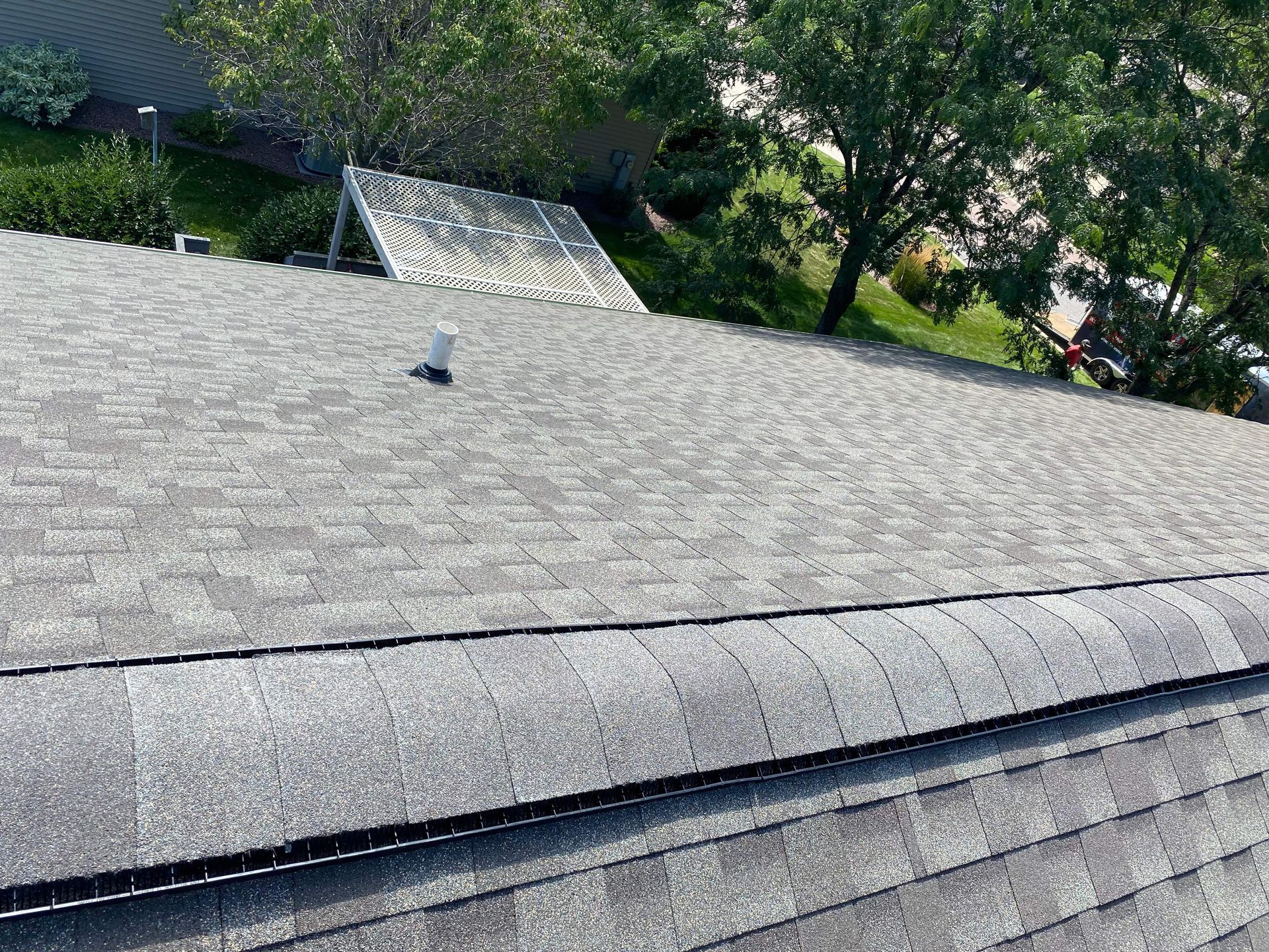 GAF Timberline HDZ Weathered Wood close up image, Roofing Contractor Roofer in Wisconsin RapidsWisconsin Hail Damage Repair