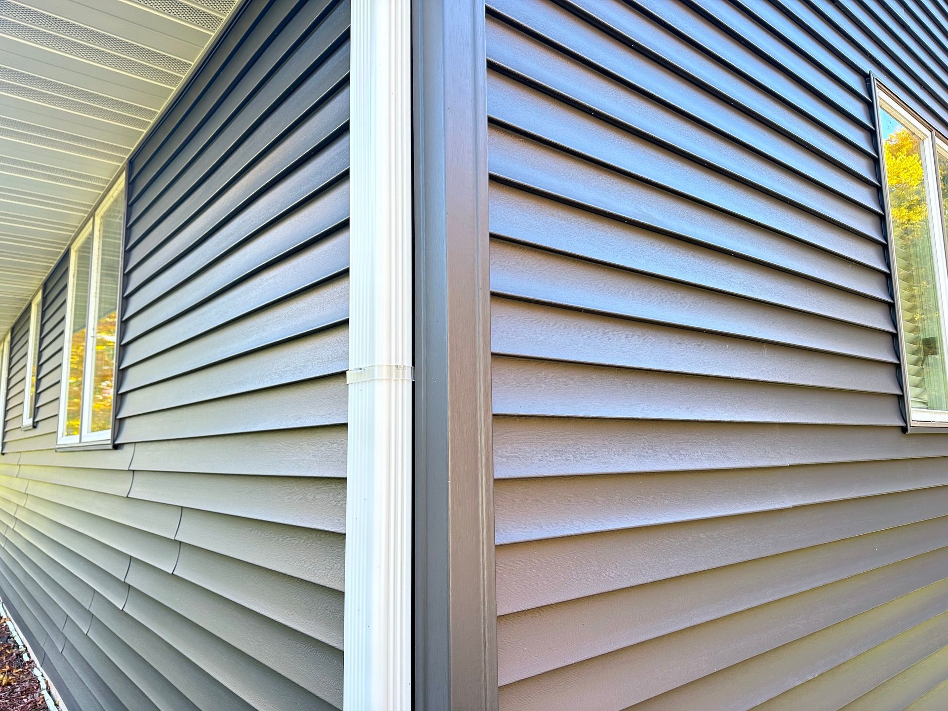 Badgerland Restoration & Remodeling residential general contractor Weyauwega Wisconsin siding replacement after photo