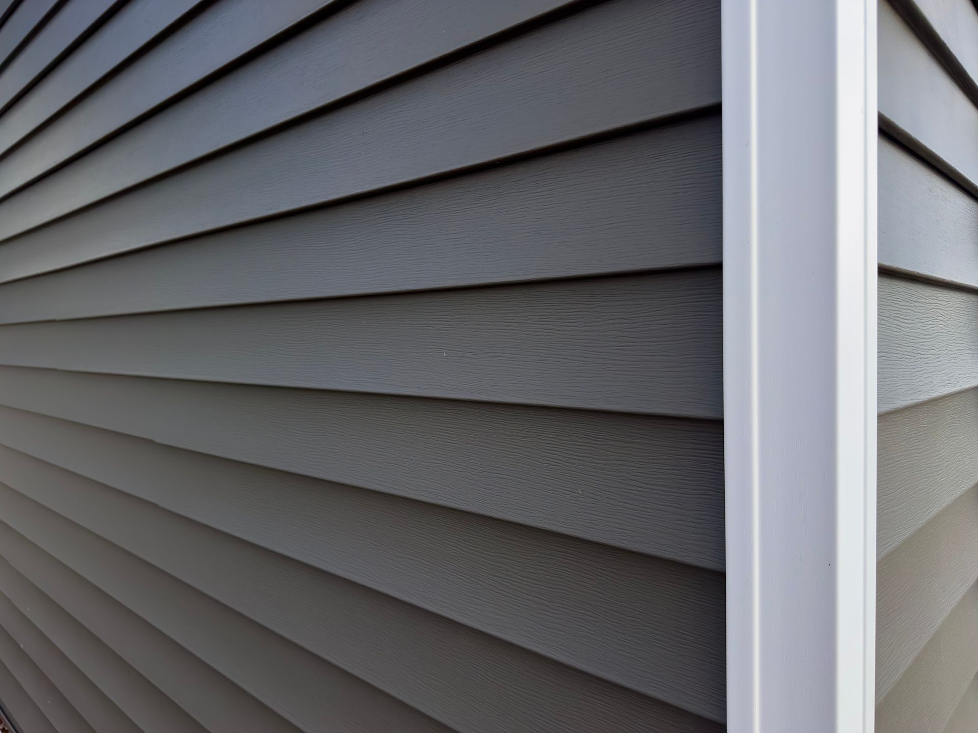 Residential Siding & Window Replacement, Norandex D5 Graphite 2024, Hail Damage Restoration Roofing Contractor Roofer in Hortonville Wisconsin