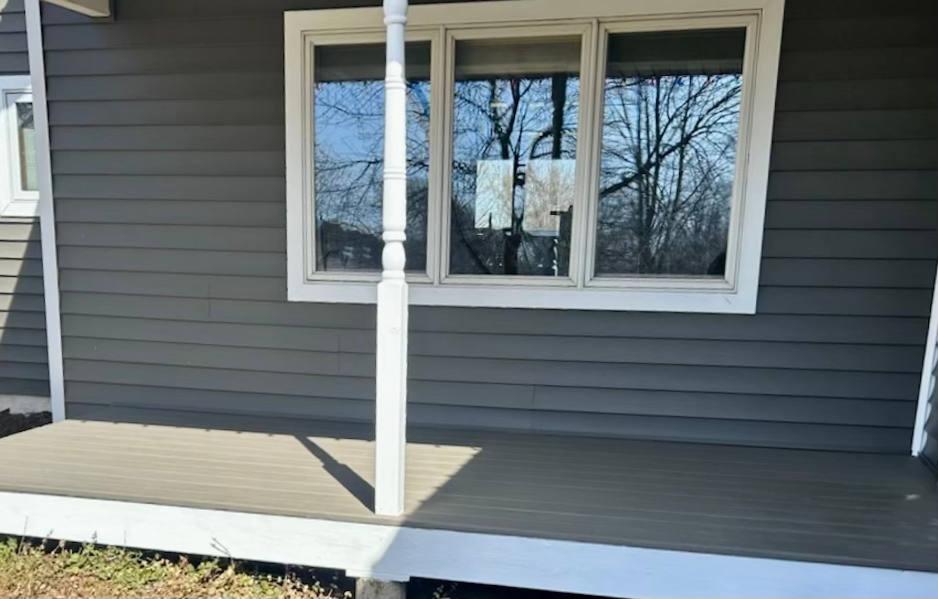 Residential Siding & Window Replacement, Norandex D5 Graphite 2024, Hail Damage Restoration Roofing Contractor Roofer in Hortonville Wisconsin