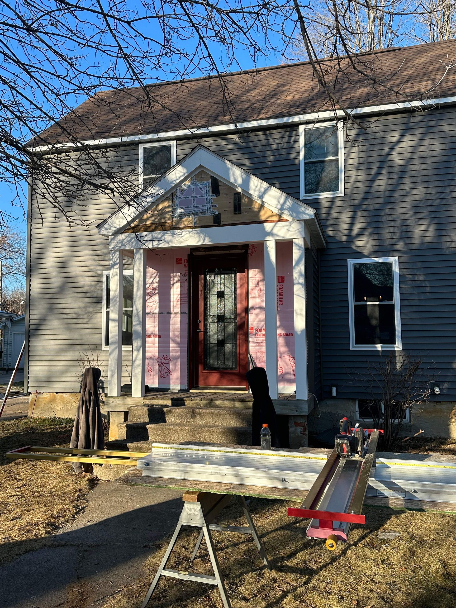 CBDG Repair in Wisconsin Rapids 2024 Community Block Development Grant Asbestos Siding Replacement SIDING INSULATION