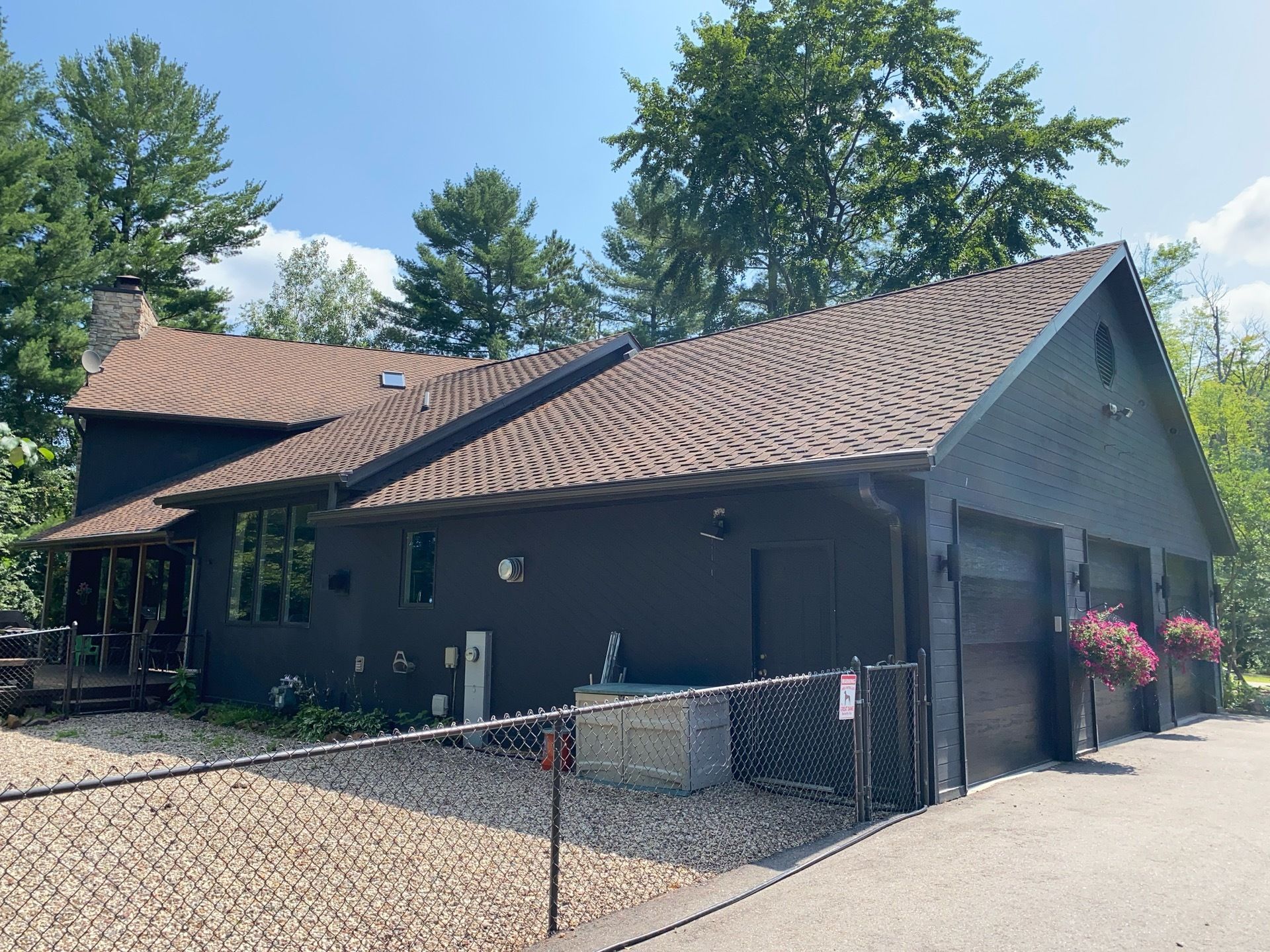 Wisconsin Rapids WI roof replacement Certainteed Presidential Shake Aged Bark contractor Badgerland Restoration & Remodeling