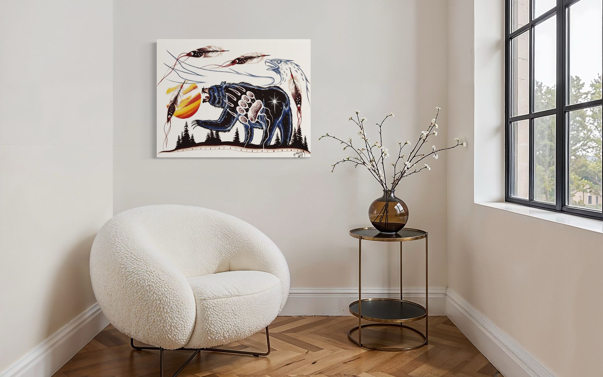 *Mukwa (Black Bear)*