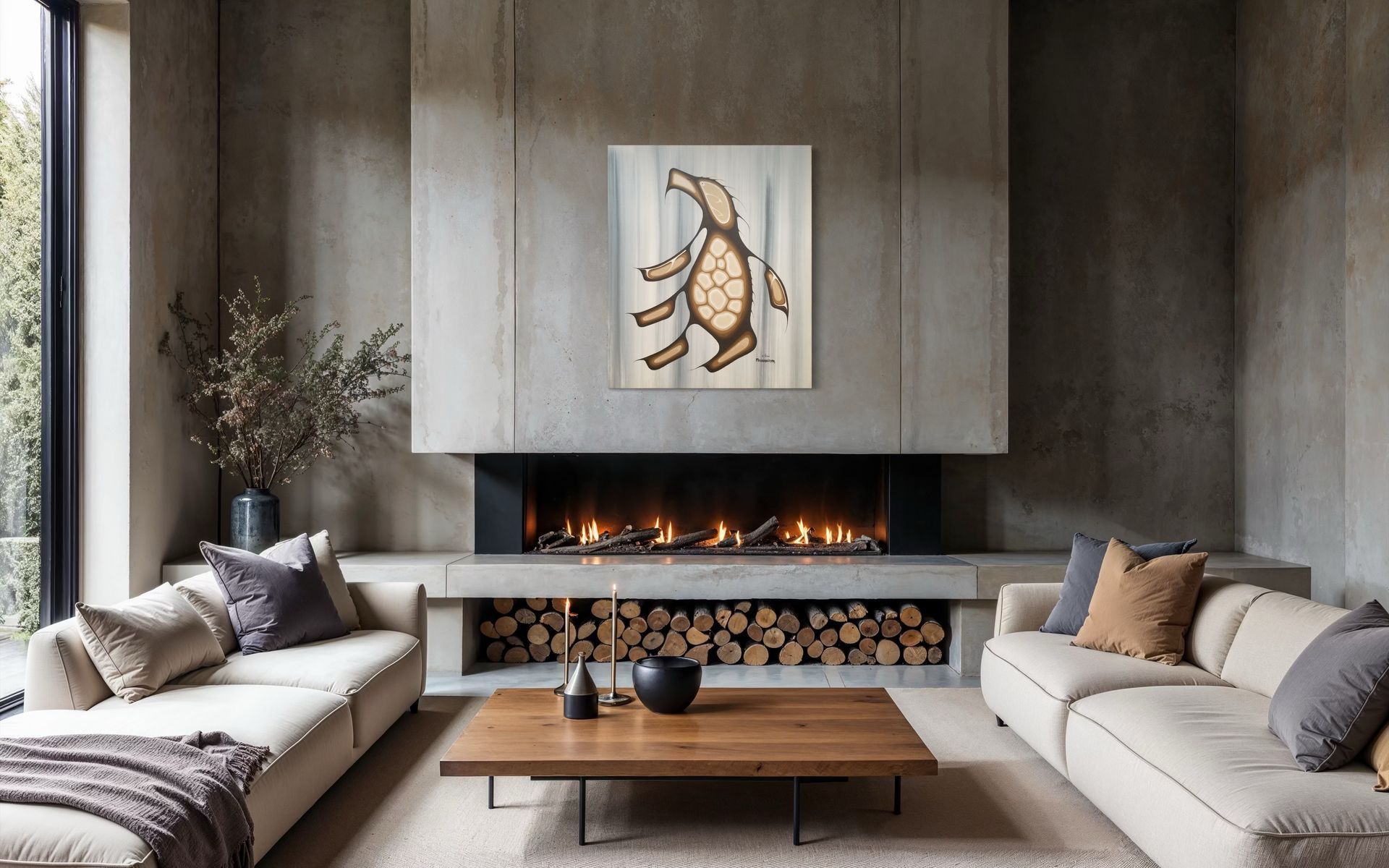 Thunderbird and the Turtle