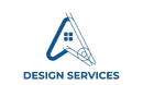 Aries Construction Group Design Services Logo in blue