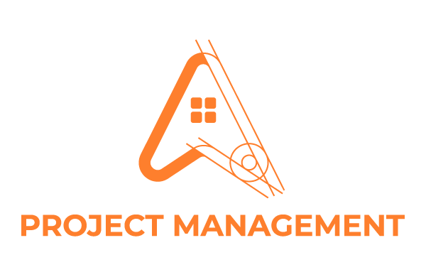 Aries Construction Group Project Management Services Logo in orange