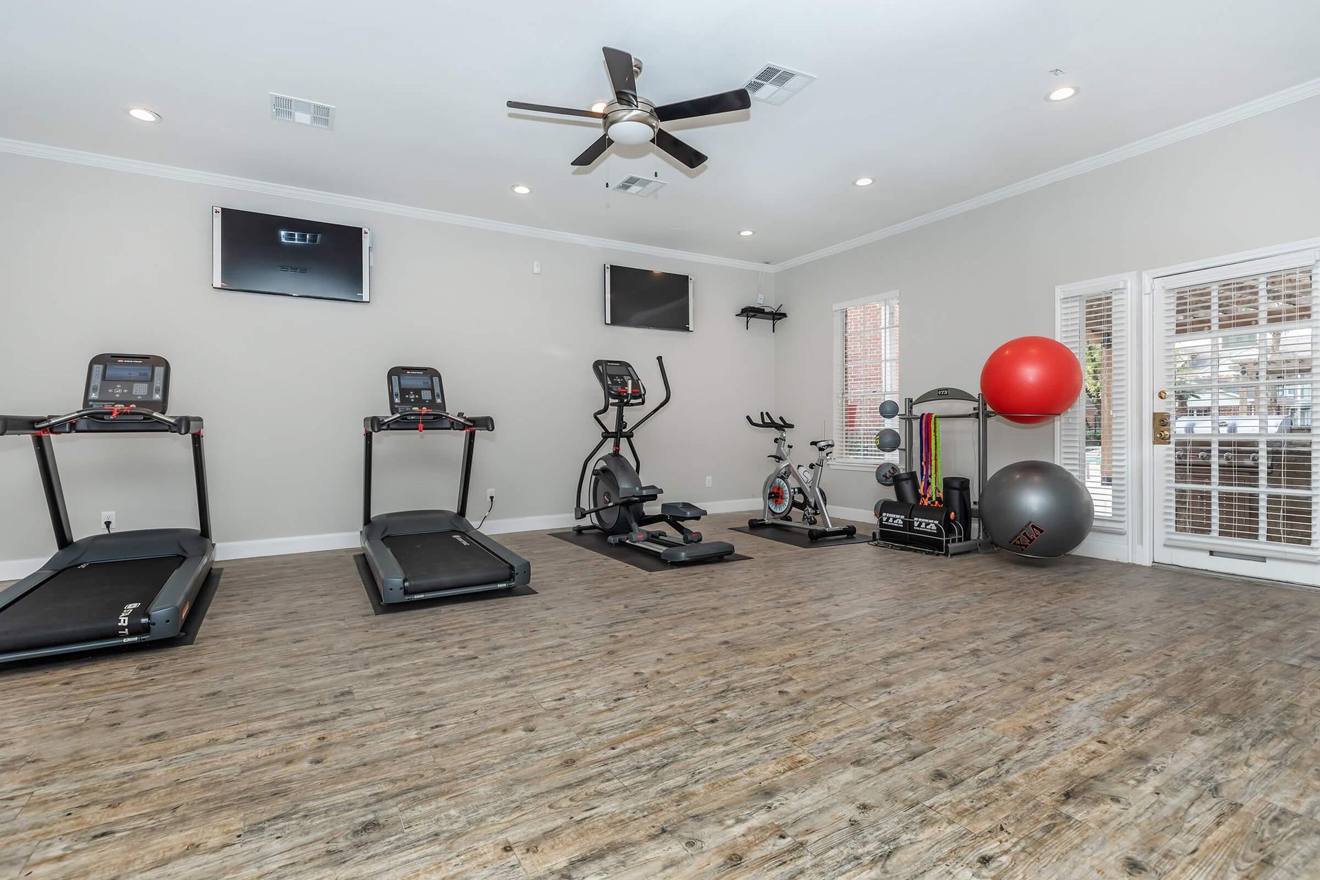 A gym at The Vanderbilt.