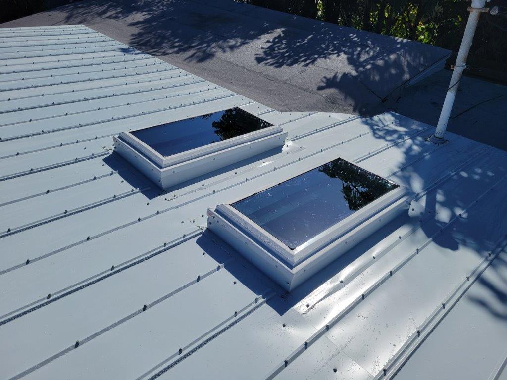 Roof with Skylight — Key Largo, FL — Keys Roofing, Inc