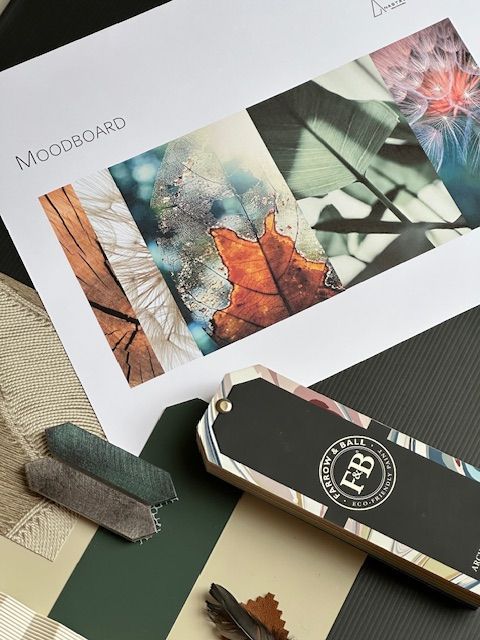 Moodboard - kleur en materialenplan