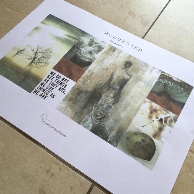 Moodboard - Herenhuis Zwijndrecht. 