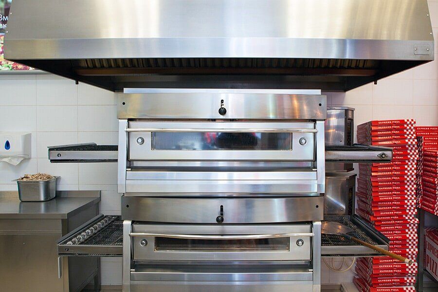 Commercial kitchen equipment in a commercial kitchen in Coffs Harbour