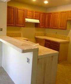 Affordable Hardwood Flooring — Newly Remodeled Kitchen in Banning, CA