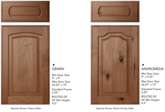 Wood Door — Gemini and Andromeda door in Banning, CA