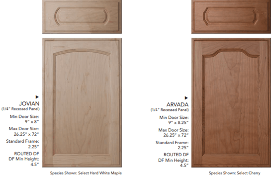 Quality Wood Doors — Jovian and Arvada door in Banning, CA