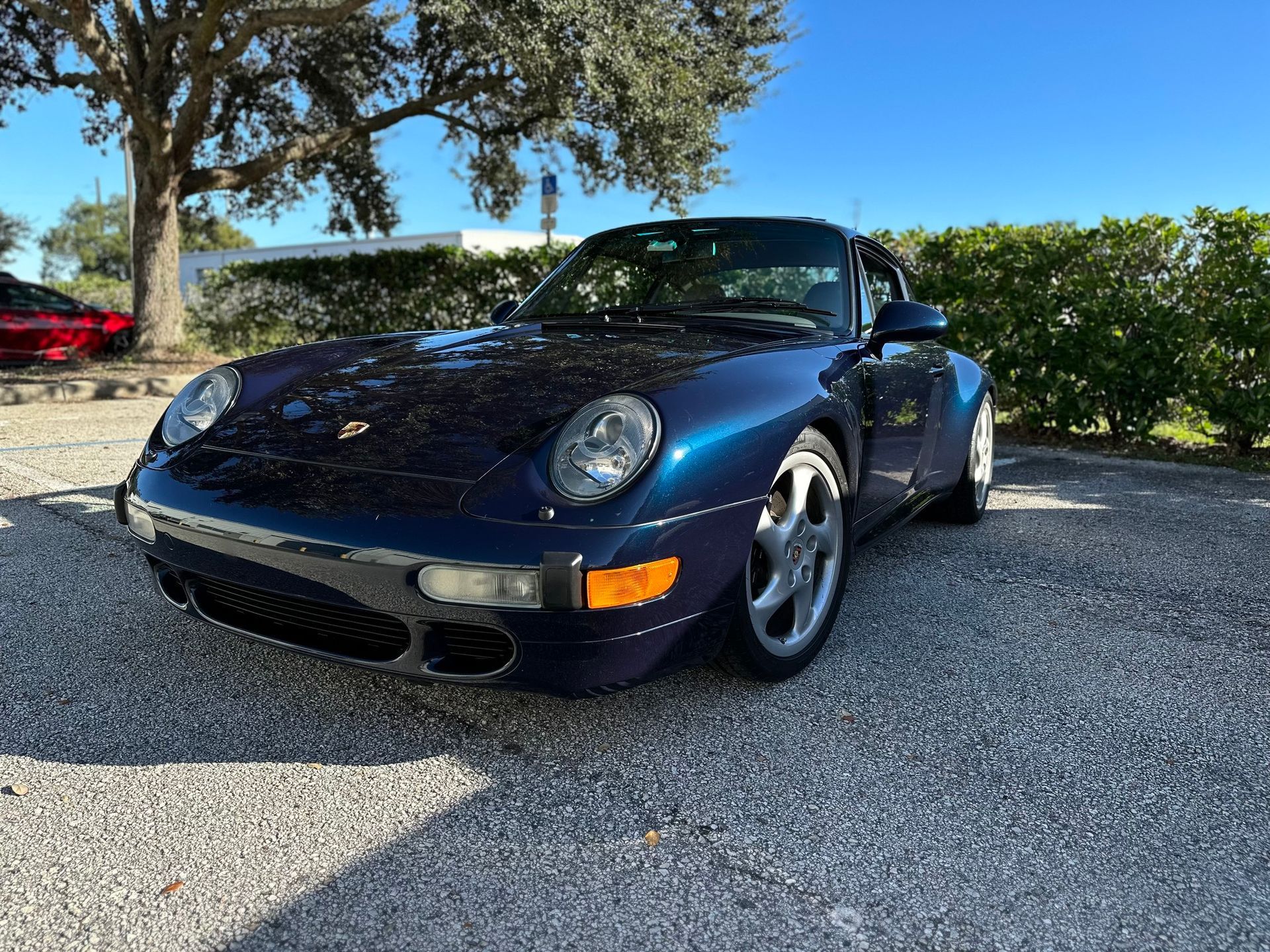 1997 Porsche Carrera S Premium Detail Package and Coated with  Modesta BC-X Ceramic Coating full view Orlando, Florida USA
