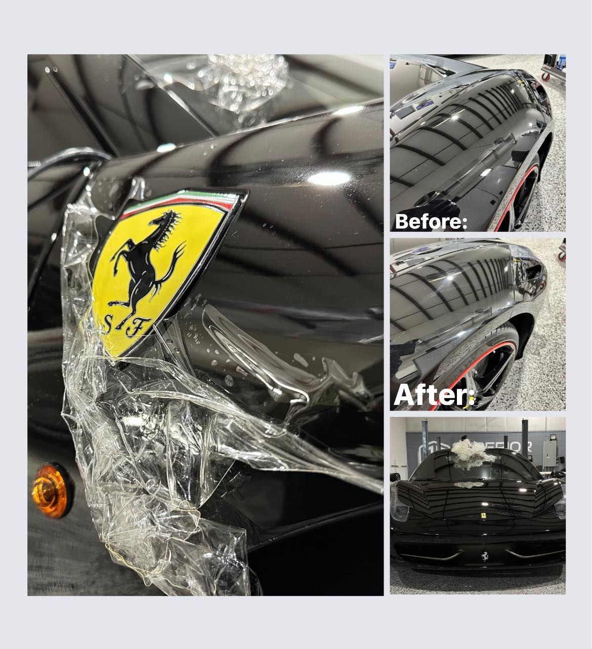 2014 Ferrari 458 Spider Paint Protection Film Orlando, Florida