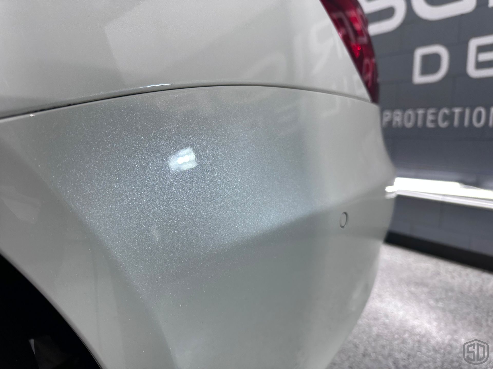 2016 Mercedes-Benz SL450 Restorative Detailing and Modesta BC-08 Ceramic Coating rear back panel Florida USA