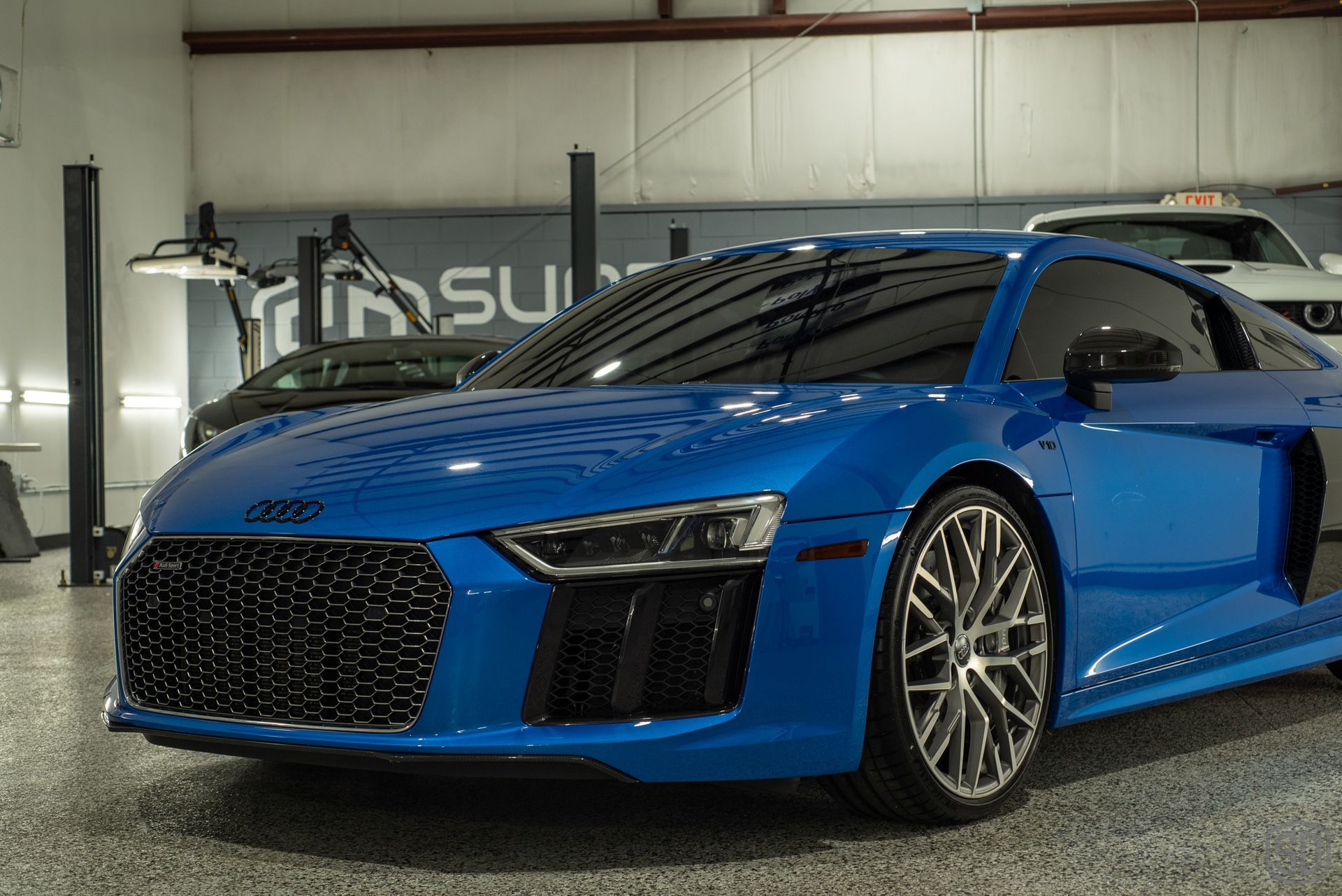 2018 Audi Sport R8 v10 Plus Signature Suntek Paint Protection Film and Modesta Ceramic Coating Florida USA