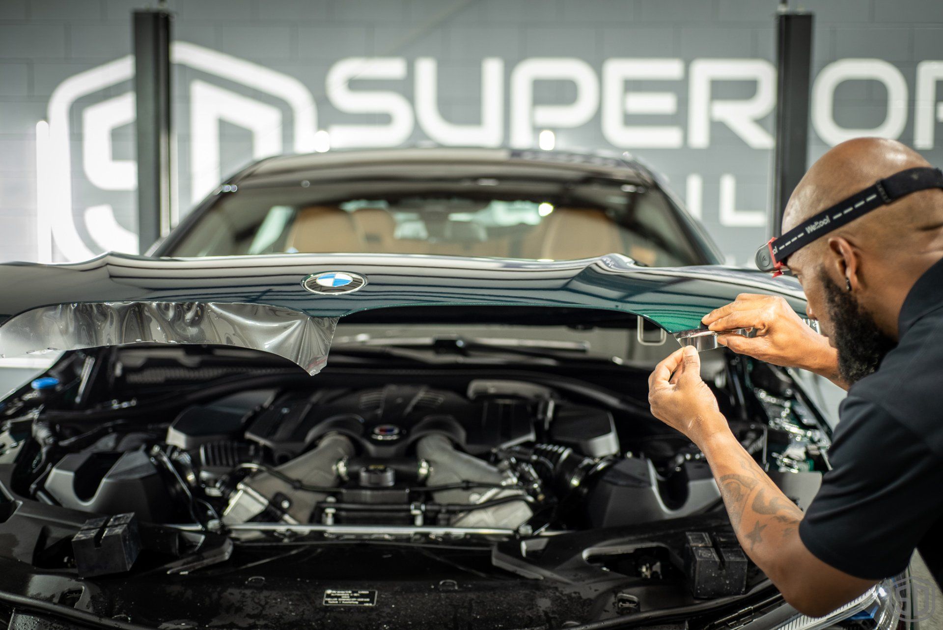 2022 BMW Alpina B8 Protection and Detailing paint protection film installation Orlando Florida