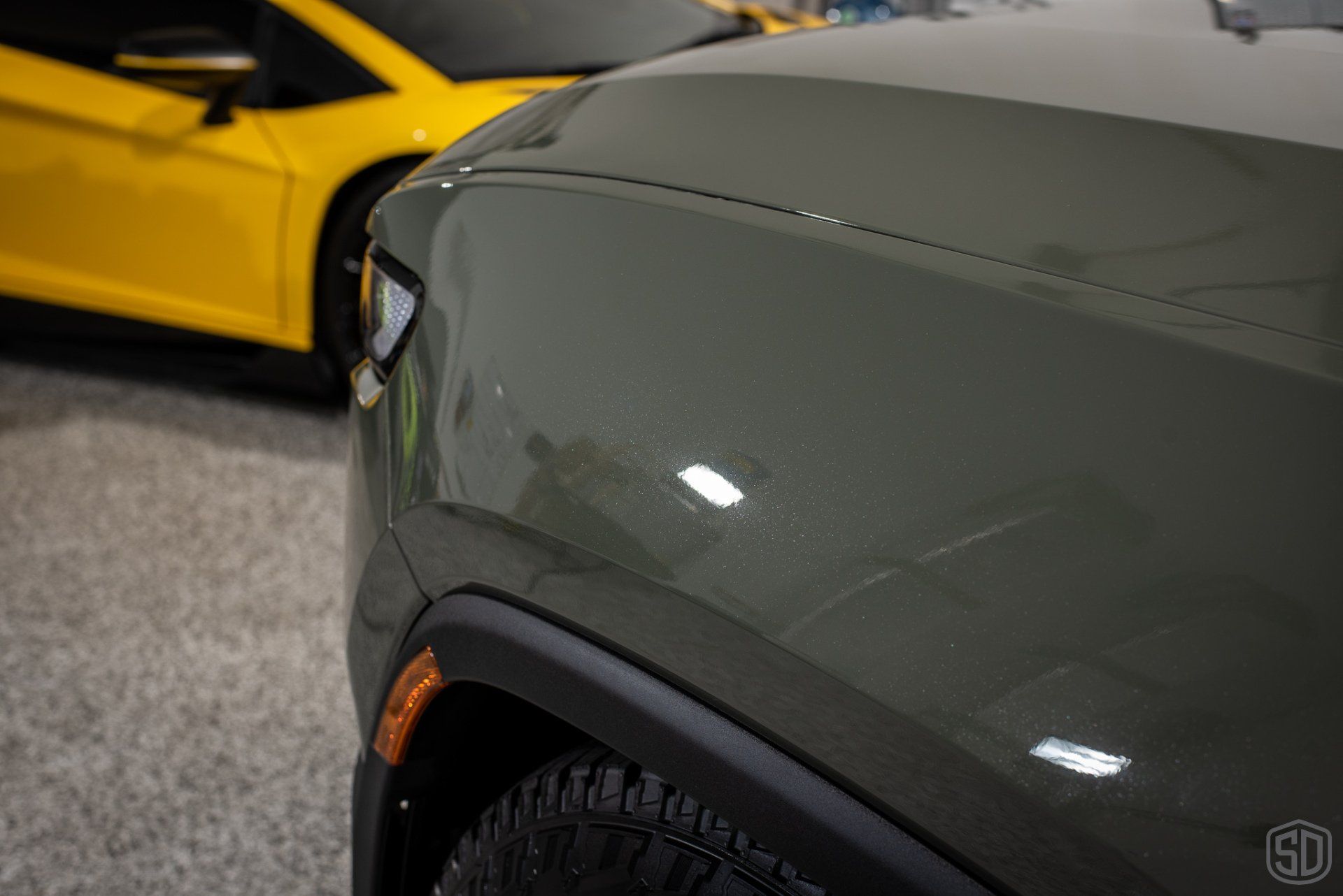 2022 Rivian R1T Preparation Wash, Emblem Removal, Level 2 Paint Correction, Paint Protection Film, Modesta BC-08 Ceramic Coating Orlando FL