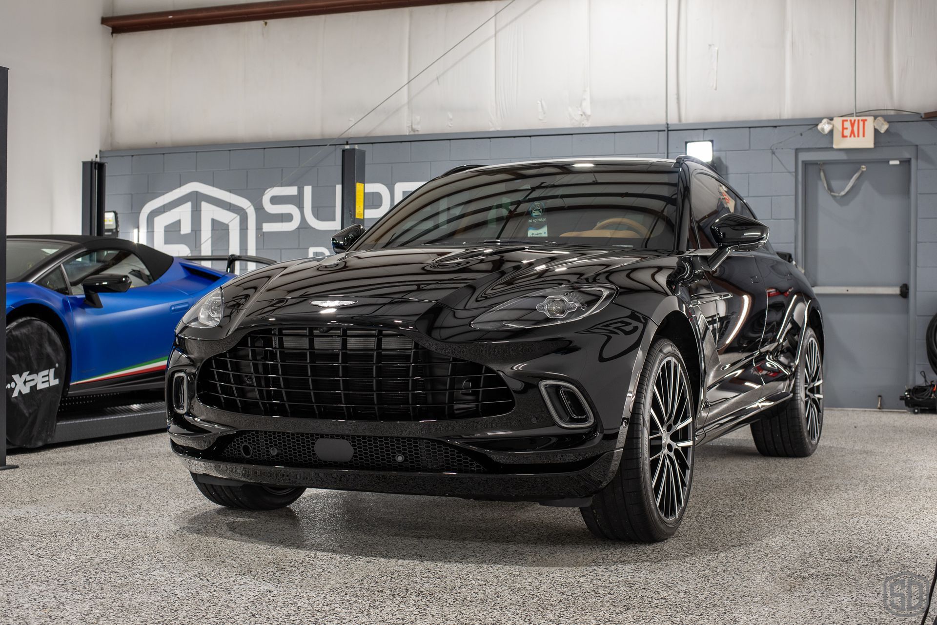 2023 Aston Martin DBX Detailing, Paint Correction, Paint Protection Film, Modesta Wheel Coating, Glass Coating and Protection Orlando
